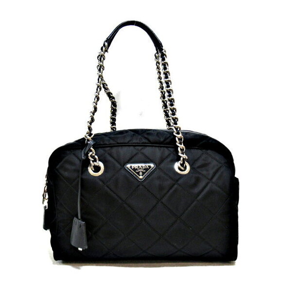 Prada Handbags - Prada chain Shoulder Bag black
